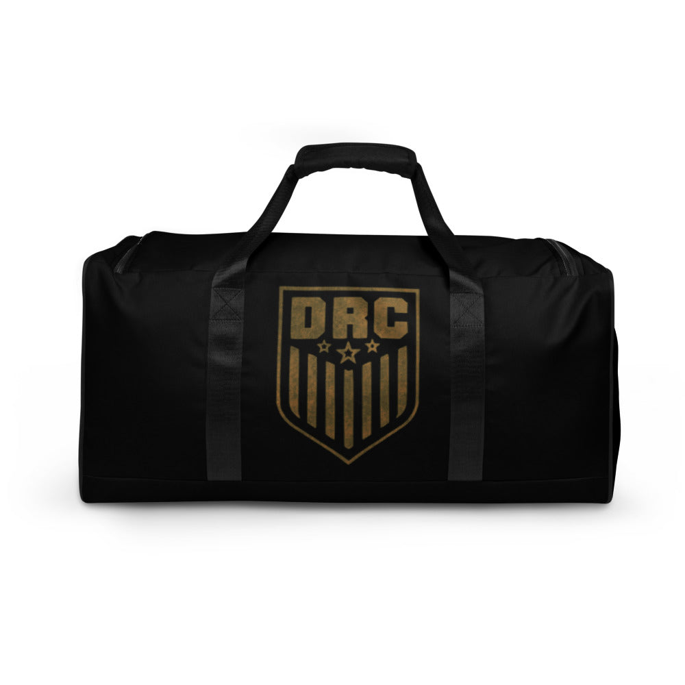 DRC Shield (gold logo) Duffle bag