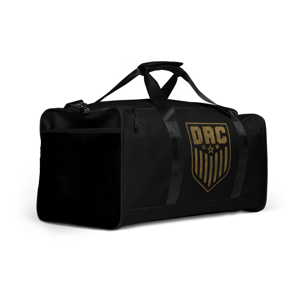 DRC Shield (gold logo) Duffle bag