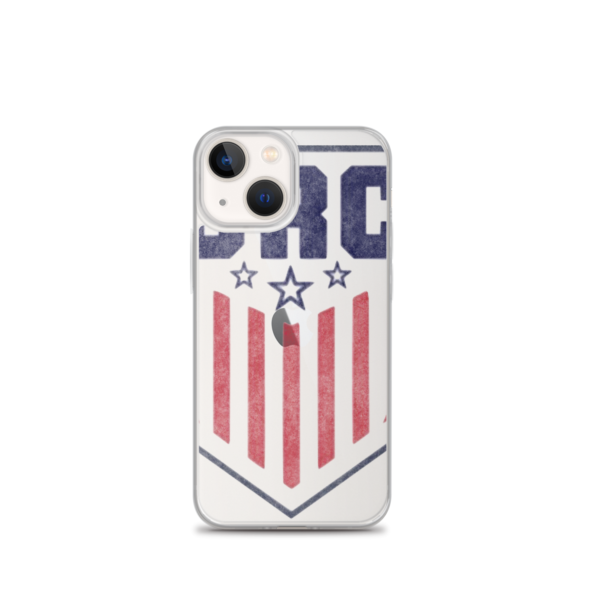 DRC Shield (red / white / blue logo) iPhone Case