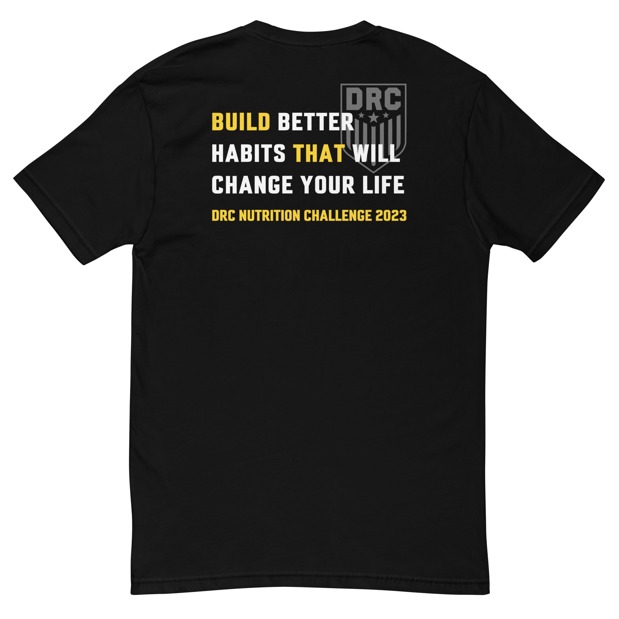Better for Life Team Yellow Short Sleeve T-shirt