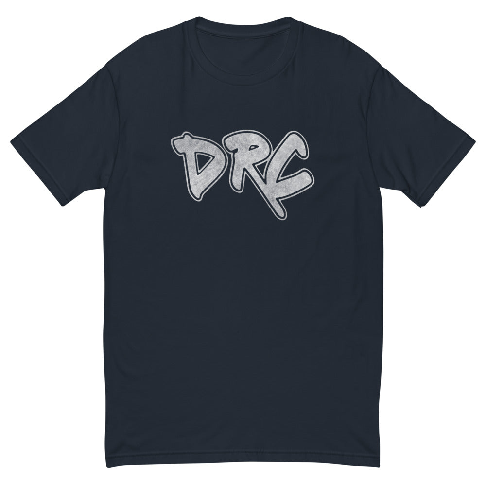 DRC (white distressed logo) Short Sleeve T-shirt