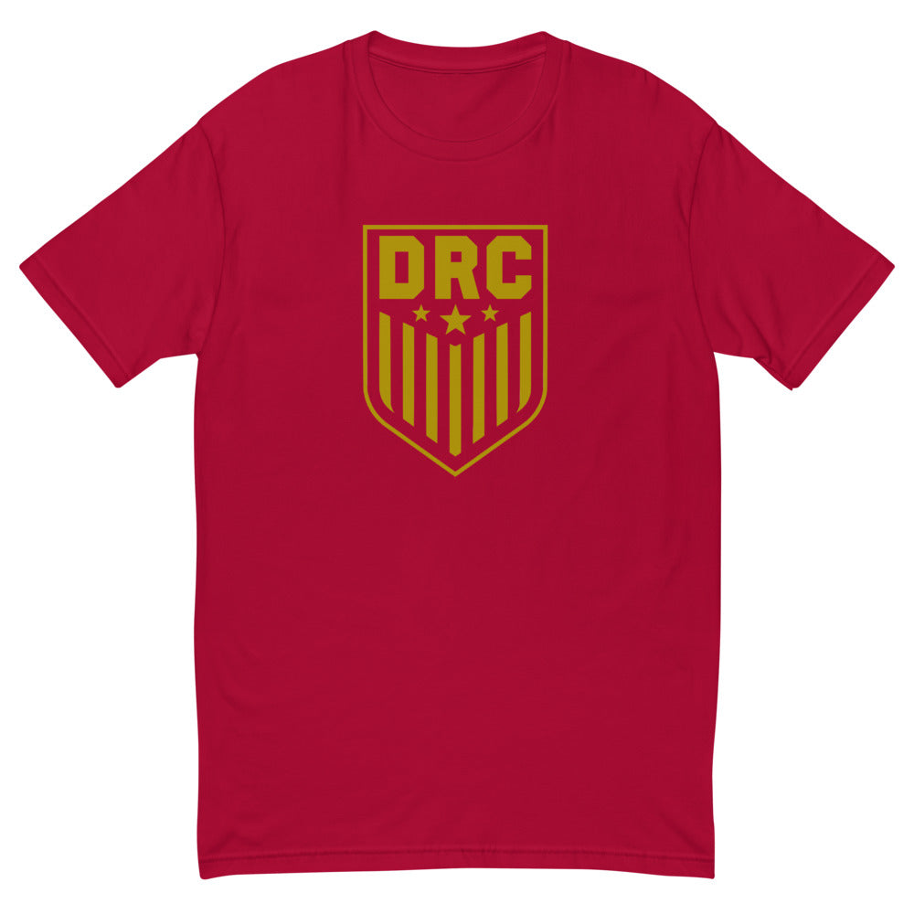 DRC Shield (gold logo) Short Sleeve T-shirt