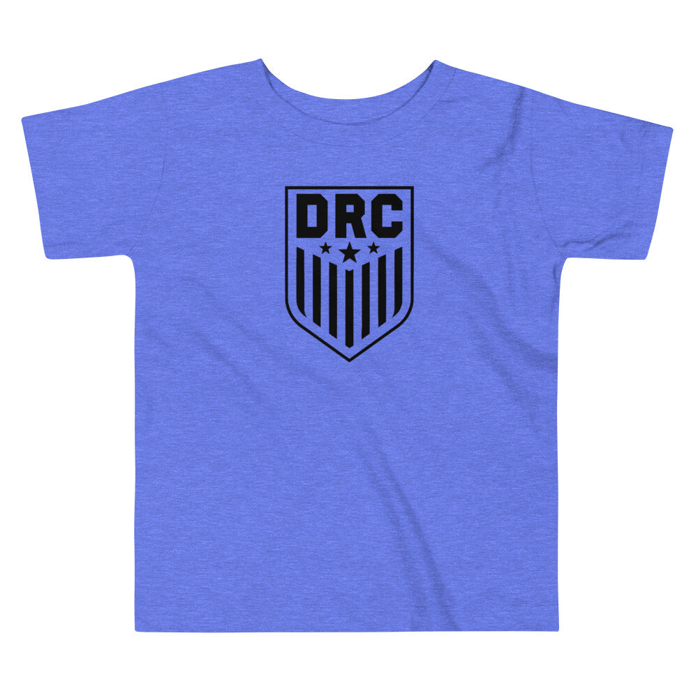 DRC Shield (black logo) Toddler Short Sleeve Tee
