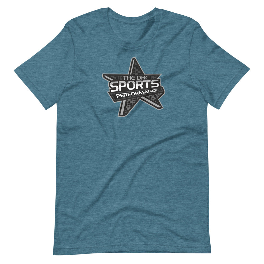DRC Sports Performance (black / white logo) Short-Sleeve Unisex T-Shirt