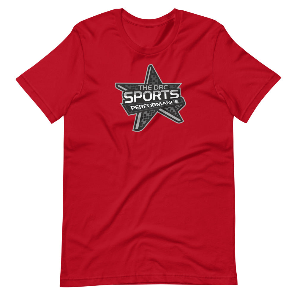 DRC Sports Performance (black / white logo) Short-Sleeve Unisex T-Shirt