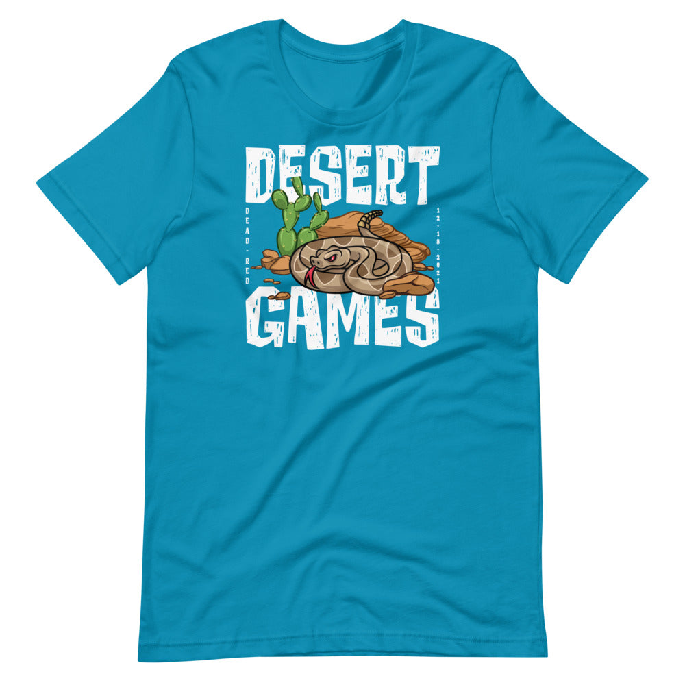 Desert Games Comp (white logo) Short-Sleeve Unisex T-Shirt