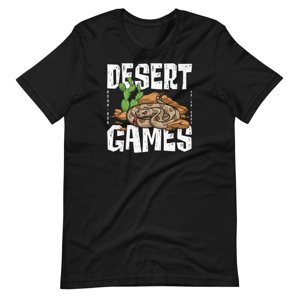 Desert Games Comp (white logo) Short-Sleeve Unisex T-Shirt