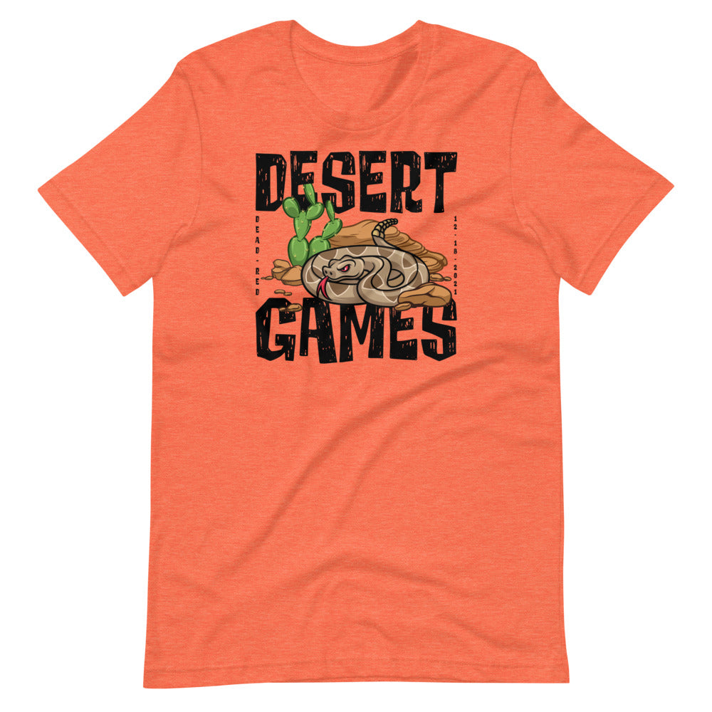 Desert Games Comp (black logo) Short-Sleeve Unisex T-Shirt