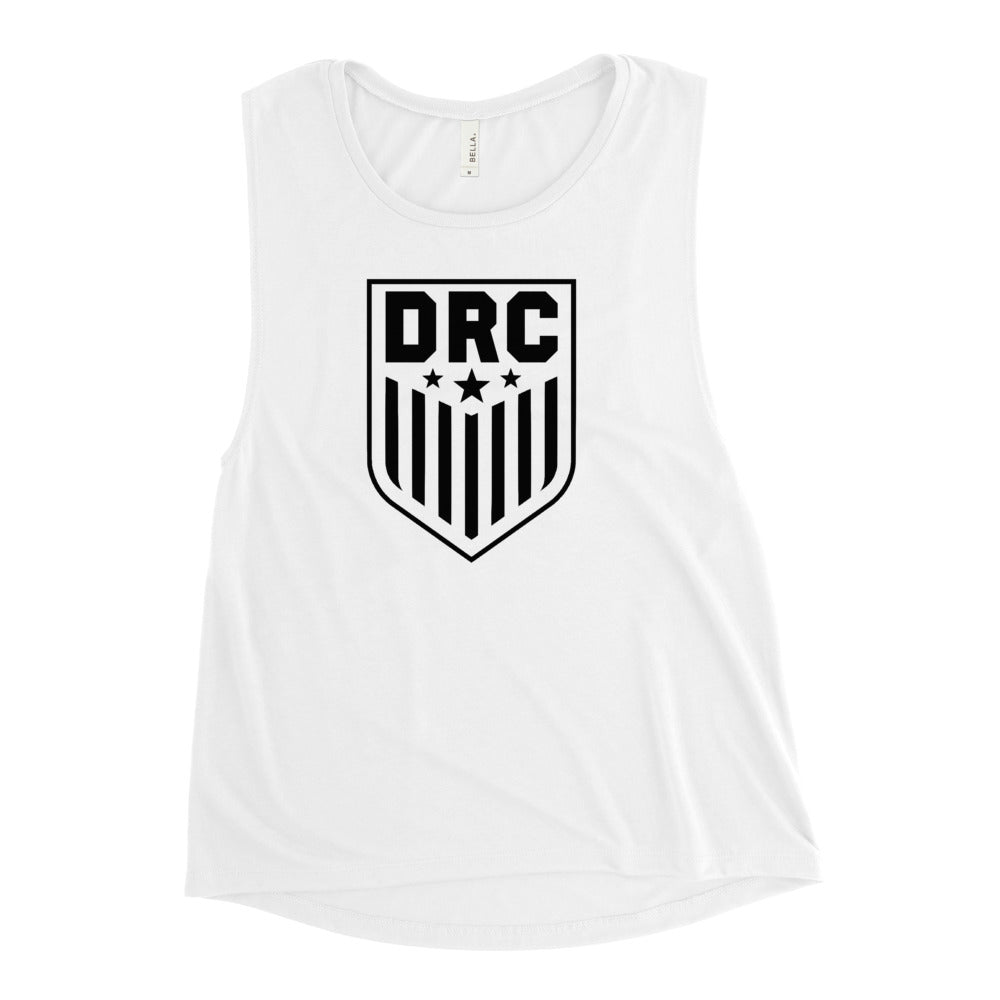 DRC Shield (black logo) Ladies’ Muscle Tank