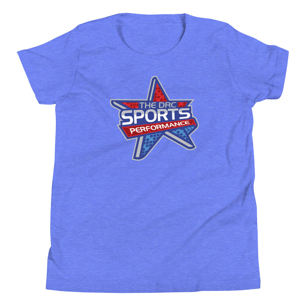 DRC Sports Performance (red / white / blue logo) Youth Short Sleeve T-Shirt